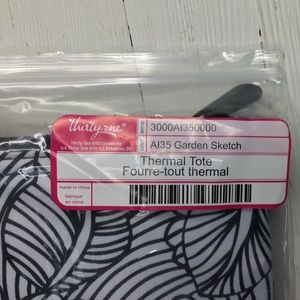 Thirty One Thermal Tote Garden Sketch